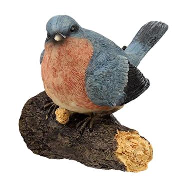 Imagem de Tingpai Casa de pássaro pendu da Gaiola de estilo abelha bonito pa pássaro Casa de pássaro ao ar livre Ninho pendu do ornamento de ca a de pássaro estatueta pa cacatua a periquito periquito