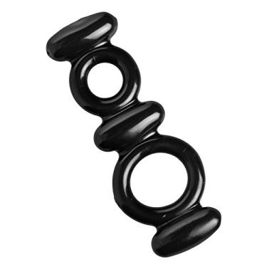 Imagem de Trinity Vibes Esticamento Duplo Para Caber No Anel Peniano E Esférico Preto