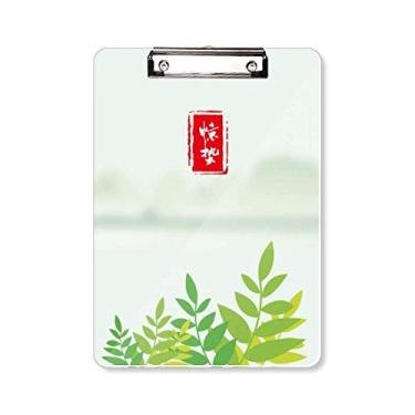 Imagem de Placa de suporte para pasta, vinte e quatro termos solares, placa de apoio A4