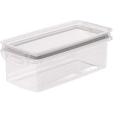 Imagem de Porta Mantimentos Trava Mais Retangular 860 Ml Plasútil