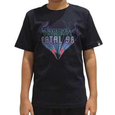 Imagem de Camiseta Infanto Juvenil Fatal 26842 Preto