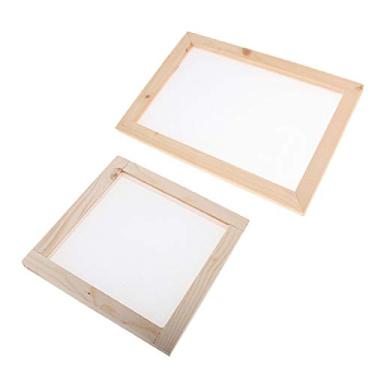 Imagem de 2x Novo Kit De Para Fabricação De Papel A4, Moldura De Tela, Materiais De Reciclagem Faça Você