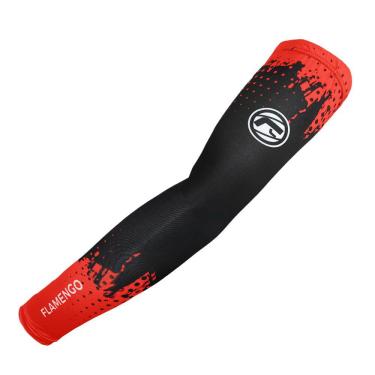 Imagem de Manguito Ciclismo Barbedo Fla Campeão Preto / Vermelho