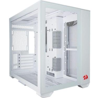 Imagem de Gabinete Gamer Lian Li O11 Dynamic Mini Redragon Edition Branco