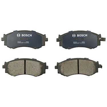 Imagem de BOSCH BP485 QuietCast Premium Conjunto de pastilhas de freio a disco semimetálico – Compatível com Select Infiniti G20; Nissan 240SX, Axxess, Sentra, Stanza; dianteiro