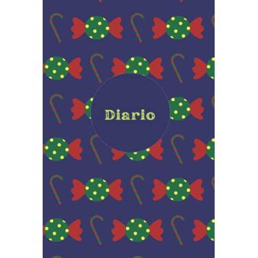 Imagem de Diario de puntos: Libreta de ideas dot grid, edición caramelos de navidad