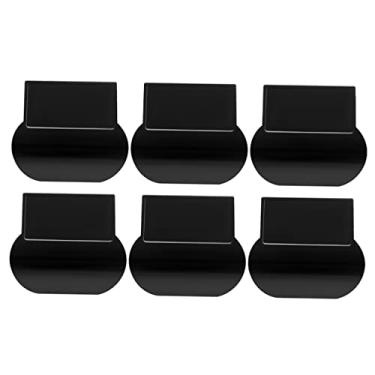 Imagem de OSALADI 6 Unidades Levantador De Tampa De Vaso Sanitário Adesivo Para Assento Sanitário Maçanetas De Armário Tampas De Banheiro Aparelhos De Banheiro Decapper Pc Garra Tampa Do Banheiro