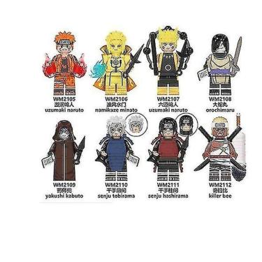 Imagem de Blocos de construção: minifigura Naruto da série Naruto Hokage