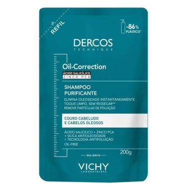 Imagem de Vichy Dercos Oil-Correction Refil - Shampoo Purificante 200g