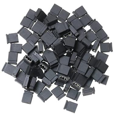 Imagem de 2,54 mm Jumper Cap MEETOOT 200PCS 2,54 mm Padrão Pin Header Jumper Caps Bloco de Conexão Curta Placa de Circuito Shunts Tampa de Curto Circuito para Disco Rígido CD DVD Placas-Mãe DIY Acessórios Preto