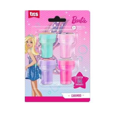 Imagem de Carimbo infantil autotintado barbie 4un