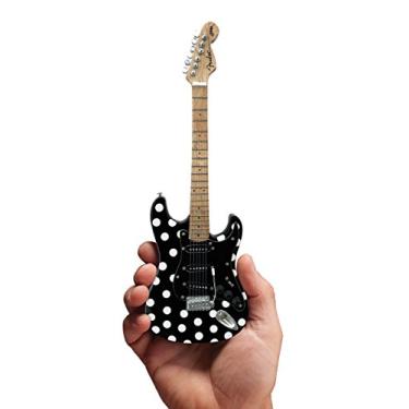 Imagem de Axe Heaven Fender Stratocaster(TM) - Mini réplica de guitarra de bolinhas pretas (FS-023)