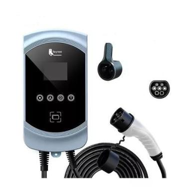 Imagem de Carregador Para Carro Elétrico e Híbrido 7.6 Kw 110/220v Tipo 2 Portat