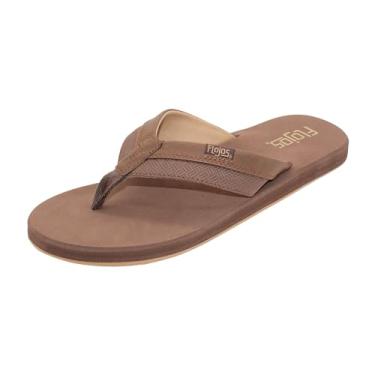 Imagem de Flojos Chinelo masculino Ryan, Castanho, 42