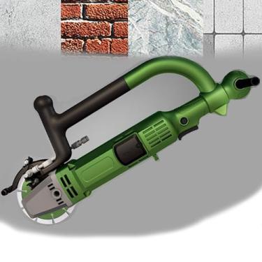 Imagem de 星姿 Máquina caçadora de parede, cabo elétrico, máquina de entalhar concreto de tijolo de corte elétrico, 11000r/min, profundidade ajustável de 55 mm, com proteção contra falha de energia