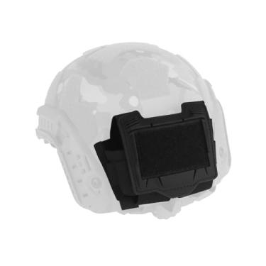 Imagem de Bolsa de bateria para capacete tático, bolsa de contrapeso para capacete, bolsa de peso de equilíbrio com gancho e laço