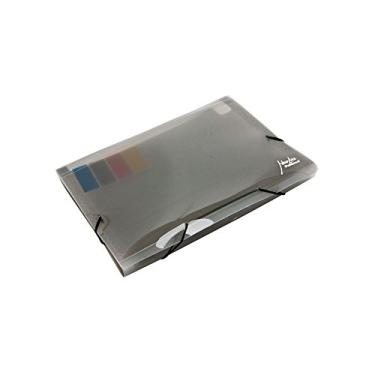 Imagem de Pasta Sanfonada Plastica 12 Divisoes Fume - 8324