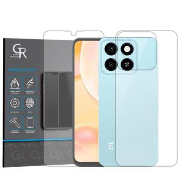 Imagem de Película Hidrogel HD Frente e Verso Para ZTE Blade A55 - GR Global Rev