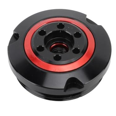 Imagem de Tampa do Tanque de Combustível, Tampa de Enchimento de óleo de Motor de Motocicleta de Substituição, Superfície Anodizada de Liga de Alumínio Anti-vazamento para Enduro