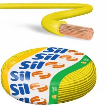 Imagem de Fio Cabo Flexível Sil 4mm 100 Metros Fio Elétrico Anti Chama Diversas 