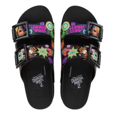 Imagem de Chinelo Femino Slide Divertidamente 2 Moderno Flatform Zaxy