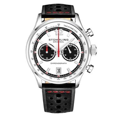 Imagem de Relógio Masculino Stuhrling Monaco 933 Quartzo 44mm com Cronográfo, Preto