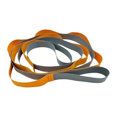 Imagem de rockible Exercício Strap Band for Pilates, Dance and Gymnastics Fitness 10-Loop 2,4m Balanço Melhor Strap Strap Strap