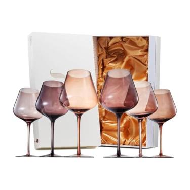 Imagem de Conjunto de taças de vinho Venus, 590 ml, conjunto de 6 , presente para ela, mãe, esposa, namorada, mamãe, ele, celebrações especiais, utensílios de bebida, estilo único,