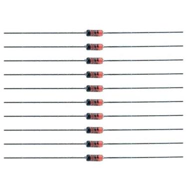 Imagem de 10x Diodo Retificador 1N4148 - Casa da Robótica