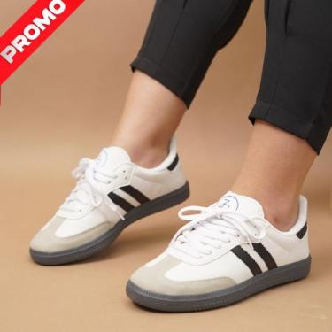 Imagem de Tênis Feminino Casual Retrô Vintage Perfeito para o Dia a Dia - ZAREIA