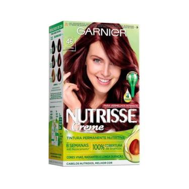 Imagem de Coloração Nutrisse Borgonha 46 Castanho Vermelho - Garnier
