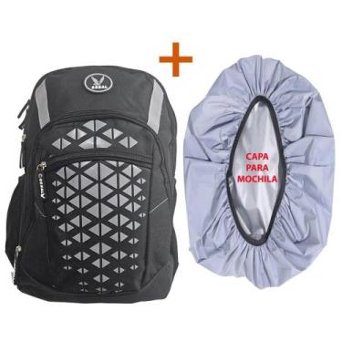 Imagem de Mochila Com Faixa Reflexiva Notebook 17 Polegada + Capa T305 - Ello