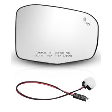 Imagem de OCHIKI Vidro retrovisor do lado direito do passageiro adequado para Honda CR-V 2023 2024 2025, vidro retrovisor com função de aquecimento e detecção de ponto cego