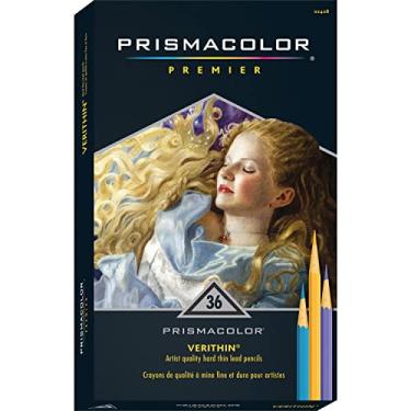 Imagem de Prismacolor Lápis de cor Premier Verithin, para colorir adulto, pacote com 36