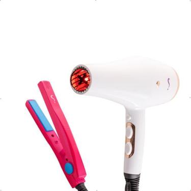 Imagem de Kit Secador de Cabelo com Infravermelho Vivi Vento Sensacional + Mini 