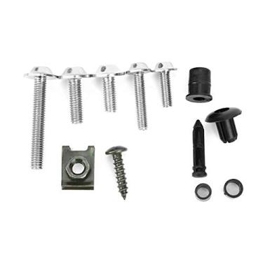 Imagem de Kit de Parafusos M5 M6, Parafusos de Carenagem de Alumínio de Boleto de 198 Unidades para a Maioria das Motocicletas, Prata Preto Vermelho Azul Verde Dourado Com Hardware para