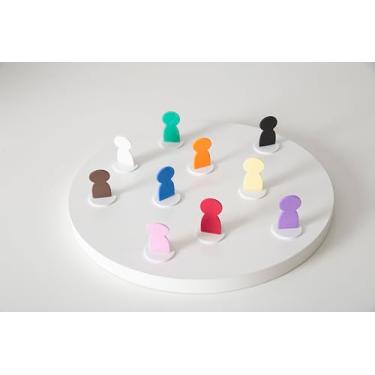 Imagem de Kit Bonecos Família Sistêmica Sem Expressão - Constelação Familiar na Água - Bonecos para Constelação Familiar