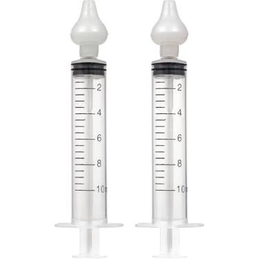 Imagem de Seringa Para Lavagem Nasal Higienizador Lavador Nasal 10ml (2 unidades)