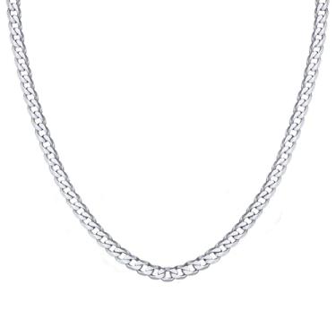 Imagem de Colar masculino de corrente cubana resistente da ChainsPro, 4/5/6/9/12/13/15 mm de largura, 14" 18" 20" 22" 24" 26" 28" 30" de comprimento, estilo legal hip-hop, aço inoxidável 316L/banhado a ouro 18K/preto (com caixa de presente)