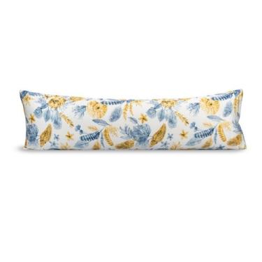 Imagem de 1 Fronha Capa Xuxão Corpo com Zíper 1,30m x 40cm Percal 180 fios algod