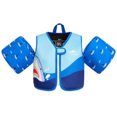 Imagem de Gogokids Boias Para Bebês, Coletes De Natação Infantis Para Meninas E Meninos De 9 A 22 Kg, Coletes De Natação Para Piscina Com Braços E Asas Aquáticas Para Crianças De 2 A 6 Anos