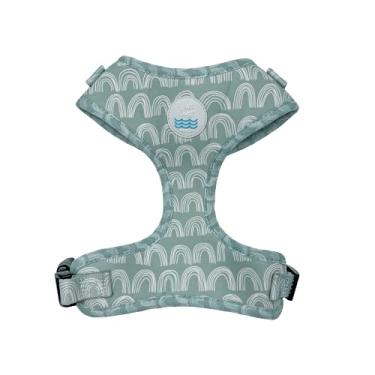 Imagem de West Coast WAG CO Peitoral para cães arco-íris menta (grande, menta)