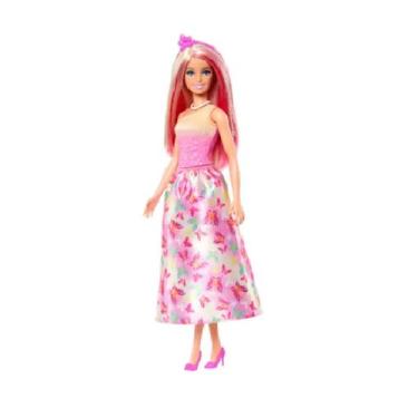 Imagem de Boneca Barbie Vestido dos Sonhos Mattel, Rosa