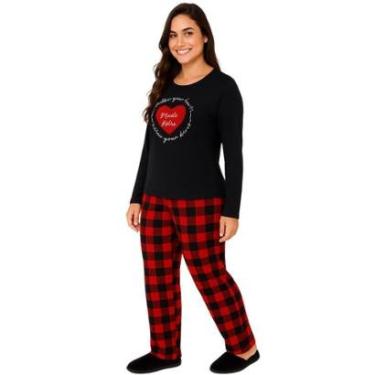 Imagem de Pijama Feminino de Inverno Suede Victory-Feminino