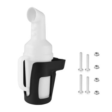 Imagem de FIXHAWK Garrafa de areia universal para carrinho de golfe com suporte, garrafa de sementes de areia de enchimento Divots, adequada para carros de clube, EZGO, modelo Yamaha