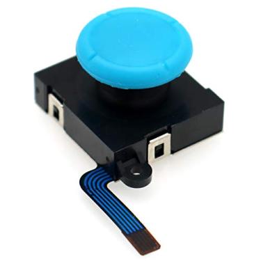 Imagem de Deal4GO Módulo de botão de substituição para joystick analógico para controle Joy Con Nintendo Switch (azul)