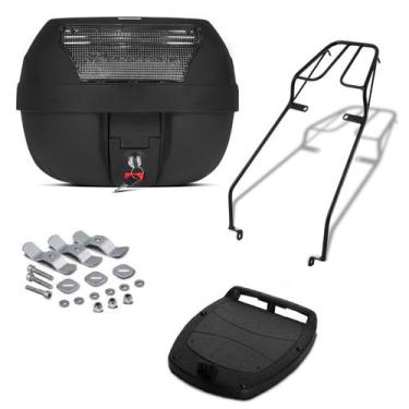 Imagem de Bau De Moto 28 Litros Pro Tork Com Bagageiro Yes 125 2005 Até 2012, CR