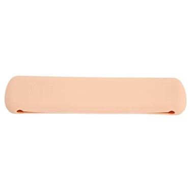 Imagem de Generic Porta -pincel de Maquiagem de Silicone, Compacto Titular de Maquiagem de Viagem Limpa Moda Limpa Leve, Durar Mais Duradouro para o Exterior para Meninas (Cor pele)