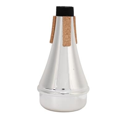 Imagem de Prática de trompete Silenciador mudo redução de ruído amortecedor materiais abdas interface de cortiça macia compacto leve para crianças iniciantes artistas profissionais (ABS 2)