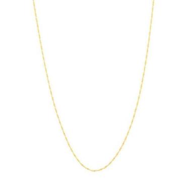 Imagem de Cordão Rommanel Folheado a Ouro 18k Corrente Fina 50cm